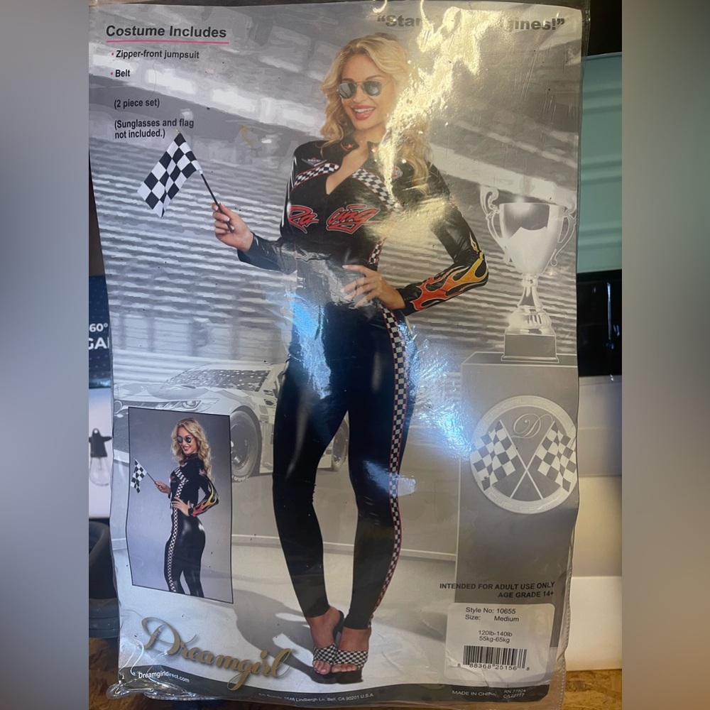 Women racetrack costume